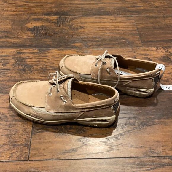 Dunham Shoes Dunham Tan Captain Boat Shoes Size 85 4e Runs Bigger
